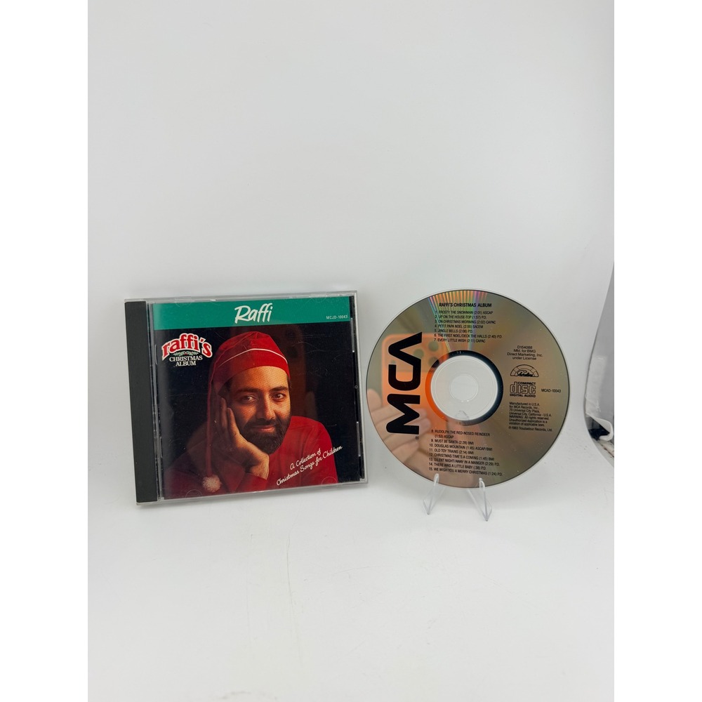 Raffi Christmas Album CD 1983 MCA Records MCJD-10043 Holiday Childrens Music